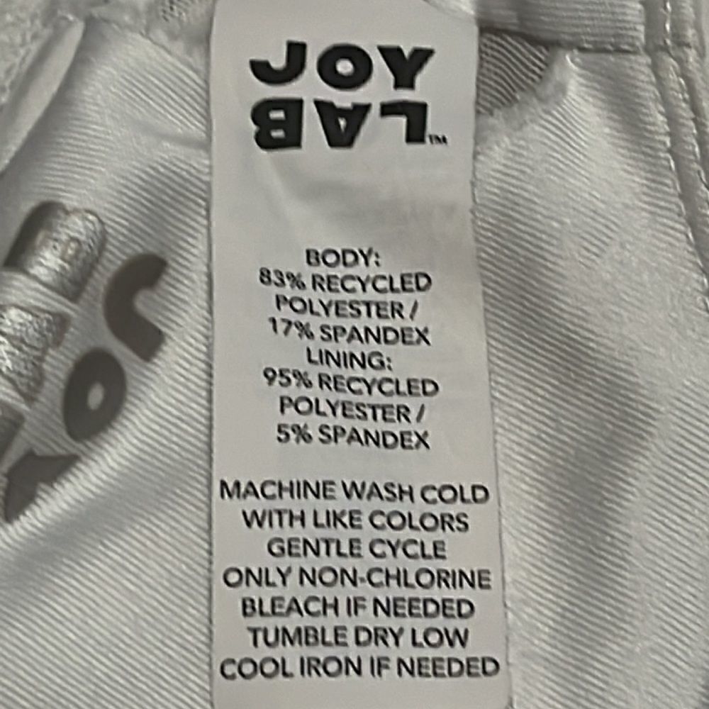 Joy Lab - White Strappy Exercise Bra - M - Picture 6 of 6